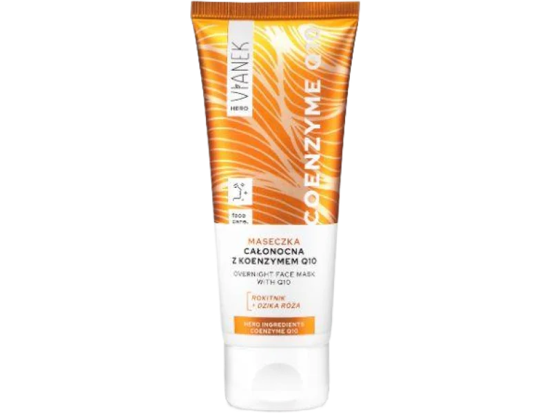 VIANEK Hero Coenzyme Q10 Maseczka całonocna do twarzy, maska, 75 ml