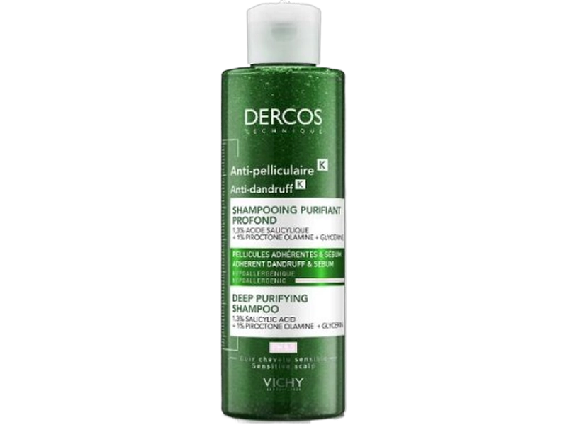 Vichy Dercos oczyszczający szampon przeciwłupieżowy, 1,3%, 250 ml
