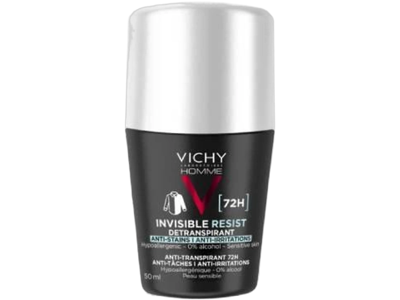 Vichy Homme Invisible Resist, roll-on, 50 ml