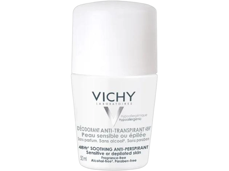 Vichy kojący antyperspirant, roll-on, 50 ml