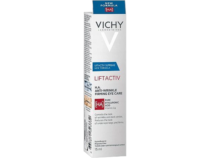 Vichy Liftactiv H.A. przeciwzmarszczkowa ujędrniająca pielęgnacja skóry wokół oczu, krem, 15 ml