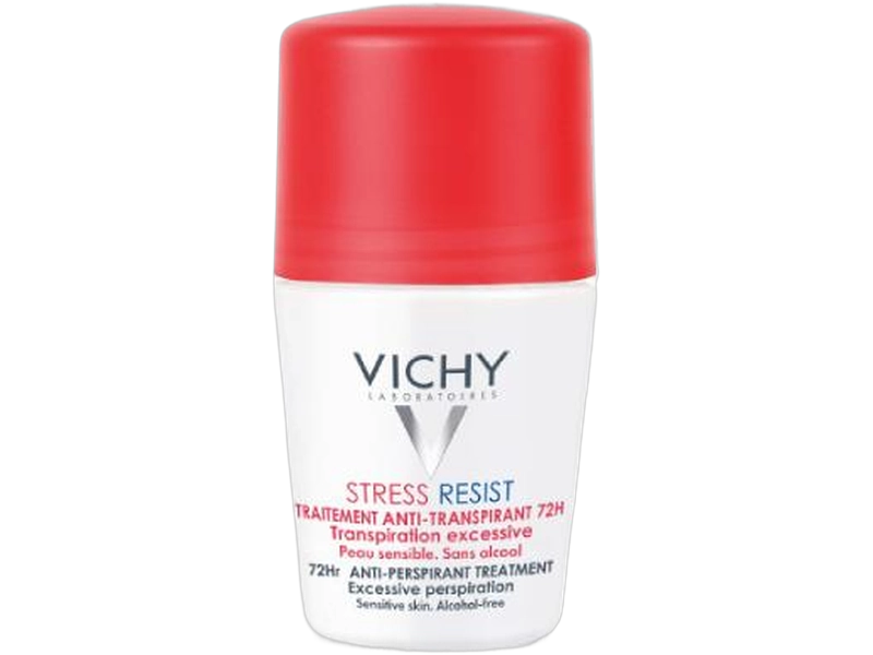 Vichy Stress Resist kuracja przeciw poceniu 72h, roll-on, 50 ml