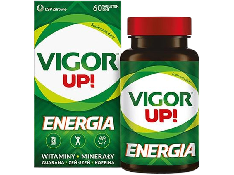Vigor Up! energia, tabletki, 60 tabl.