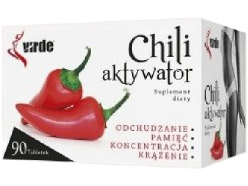 Virde Chili Aktywator, tabletki, 90 tabl.