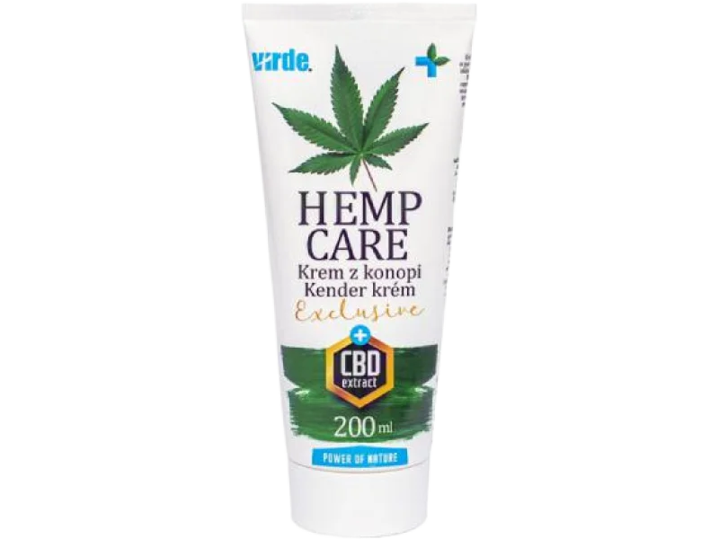 VIRDE Hemp Care Exclusive + CBD, krem, 200 ml