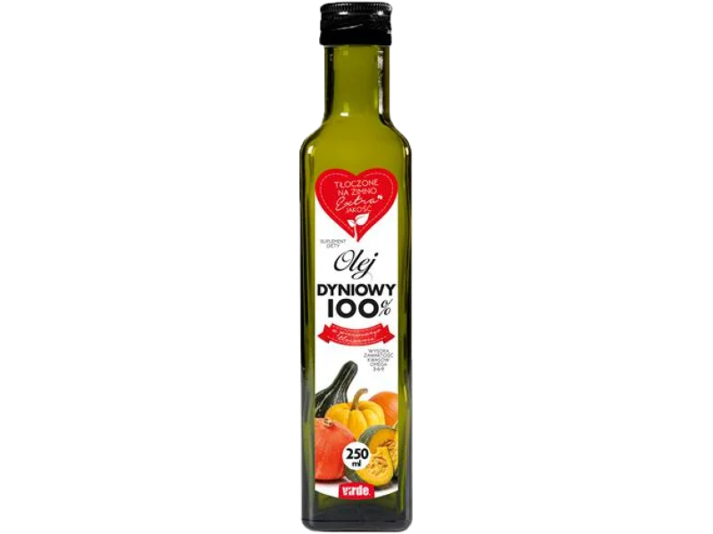 Virde Olej dyniowy 100%, 250 ml
