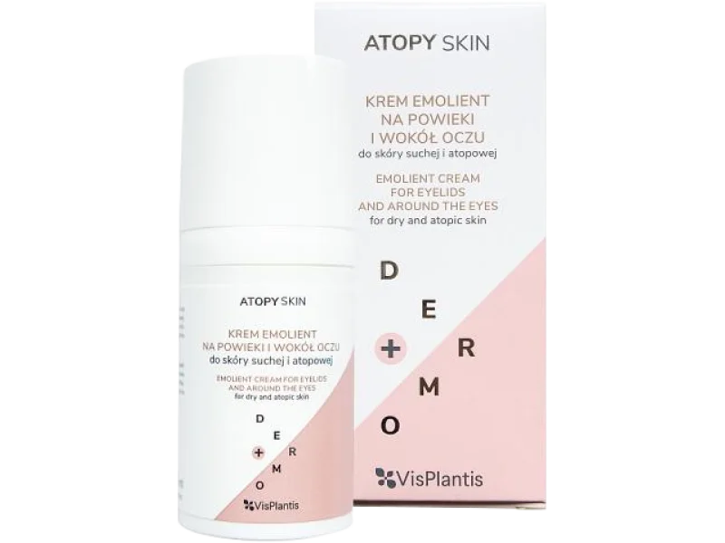 Vis Plantis ATOPY SKIN Krem emolient na powieki i wokół oczu, 30 ml