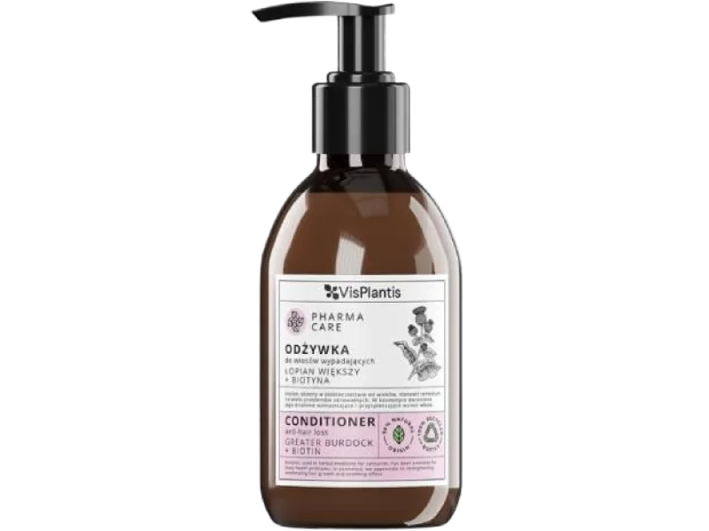 Vis Plantis Pharma Care Odżywka do włosów wypadających Łopian Większy + Biotyna, 300 ml