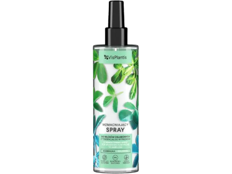 Vis Plantis Wzmacniający spray do włosów osłabionych – Kozieradka, 200 ml