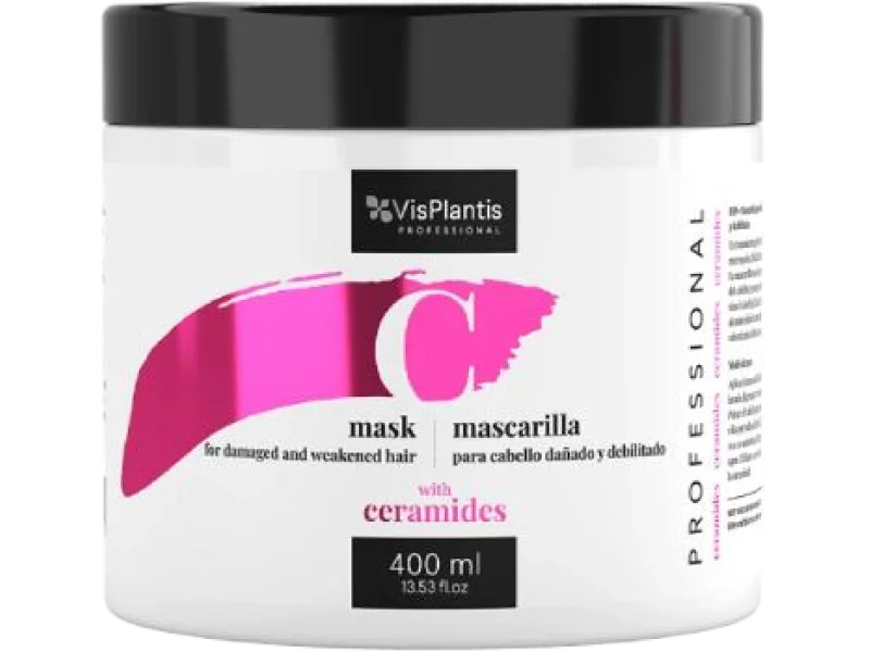 VisPlantis Professional Maska do włosów zniszczonych i osłabionych z ceramidami, 400 ml