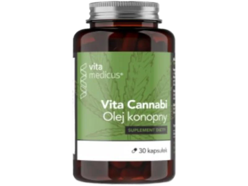 Vita Cannabi Olej konopny VitaMedicus, kapsułki, 10 mg, 30 szt.