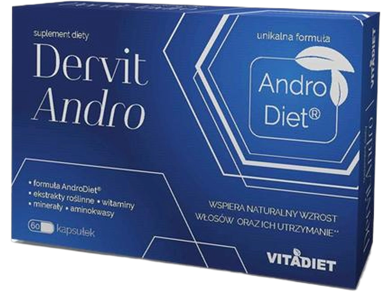 Vitadiet Dervit Andro, kapsułki, 60 kaps.