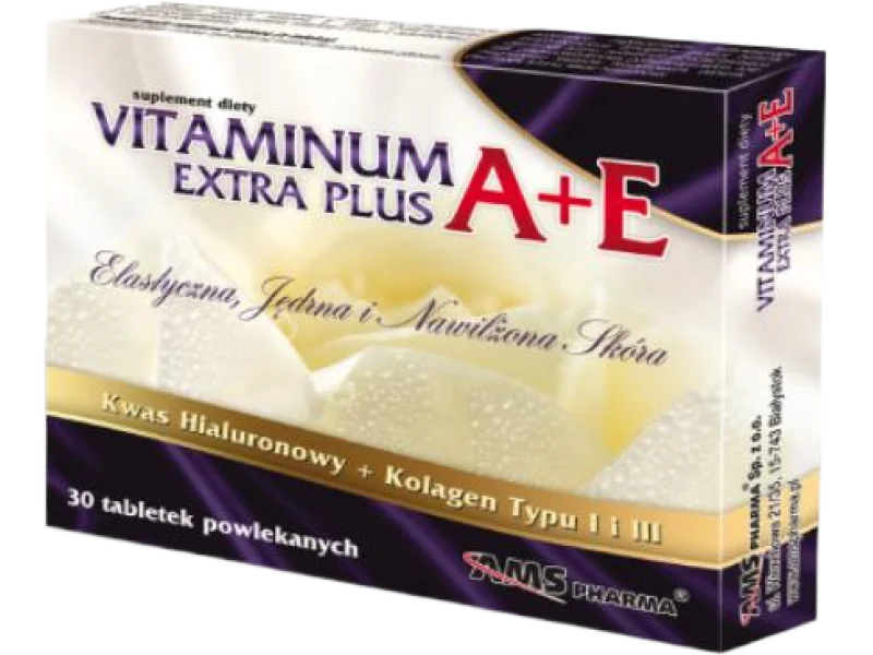 VITAMINUM A+E Extra Plus, tabletki, 30 tabl.