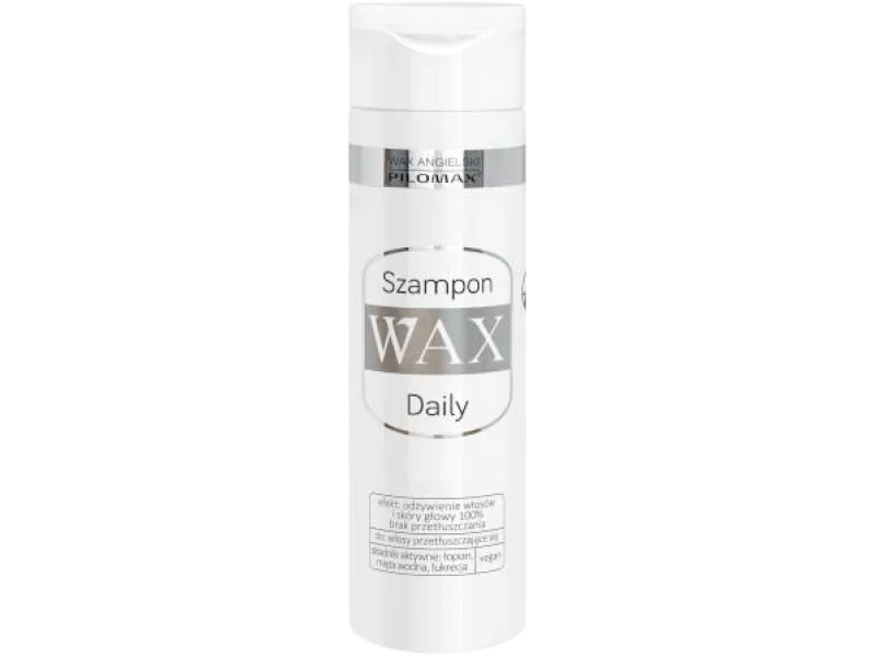WAX ang Pilomax Szampon do włosów i skóry głowy przetłuszczających się, 200 ml