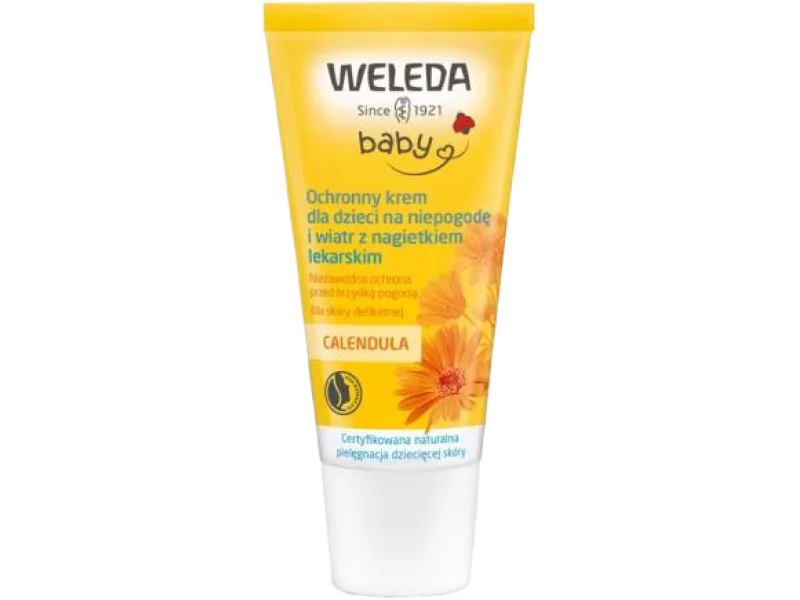 WELEDA Baby Calendula Ochronny krem dla dzieci na niepogodę i wiatr, 30 ml