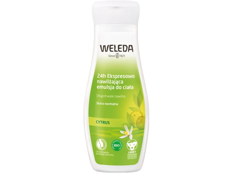 Weleda cytrusowa nawilżająca, emulsja, 200 ml