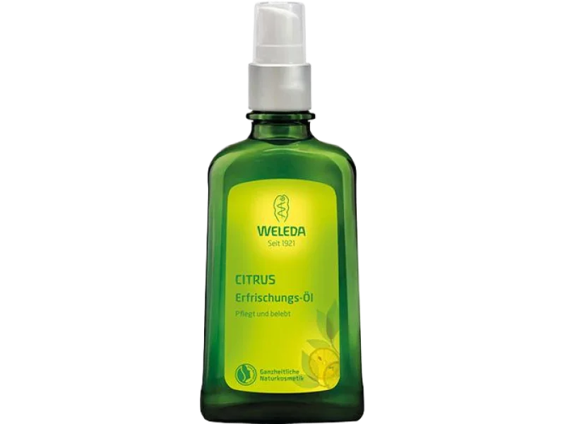 Weleda cytrusowy orzeźwiający olejek do ciała, 100 ml
