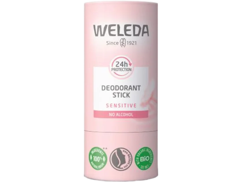 WELEDA Dezodorant dla skóry wrażliwej, sztyft, 50 g