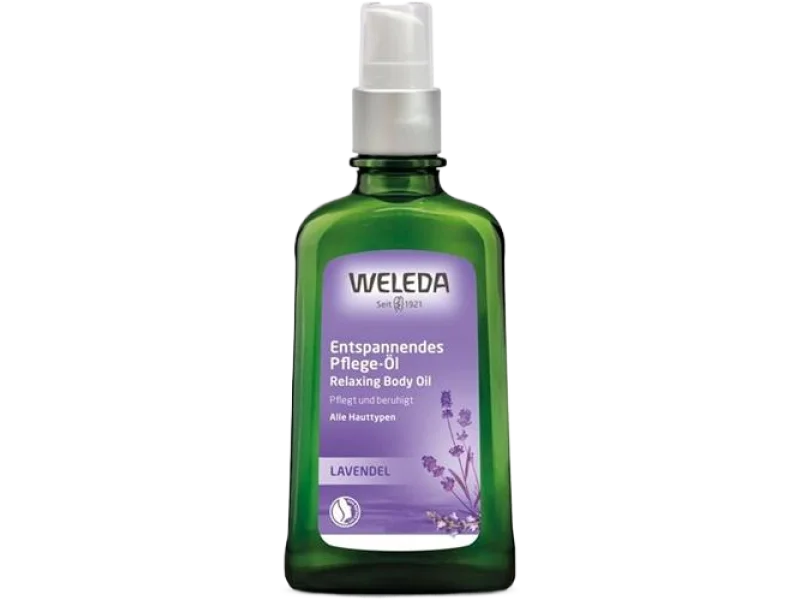 Weleda relaksujący, lawendowy olejek do ciała, 100 ml
