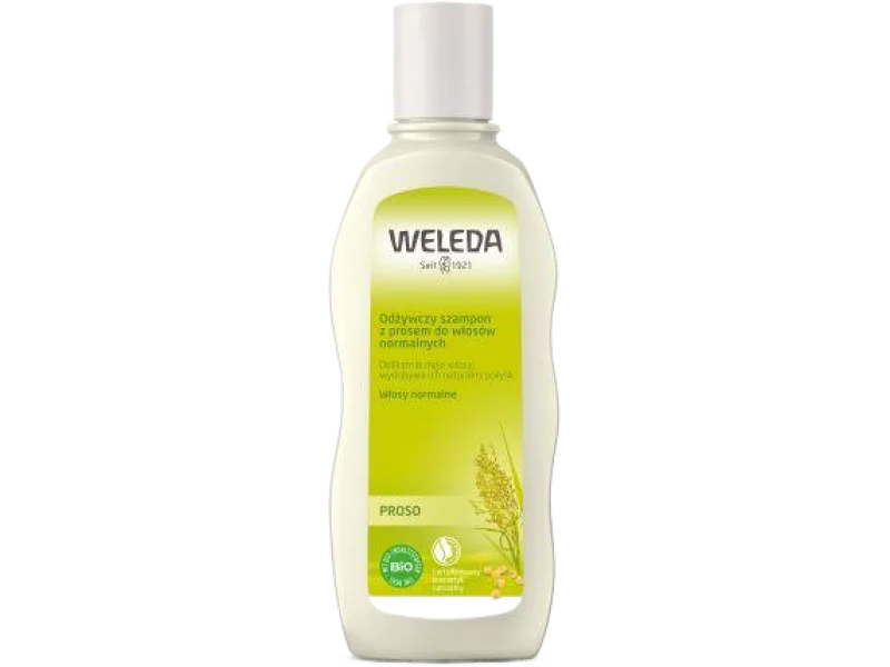 WELEDA Szampon odżywczy z prosem do włosów normalnych, 190 ml