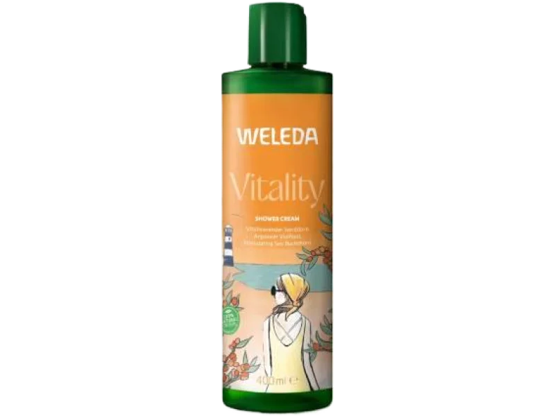 Weleda Vitality Shower Cream rokitnik, żel, 400 ml