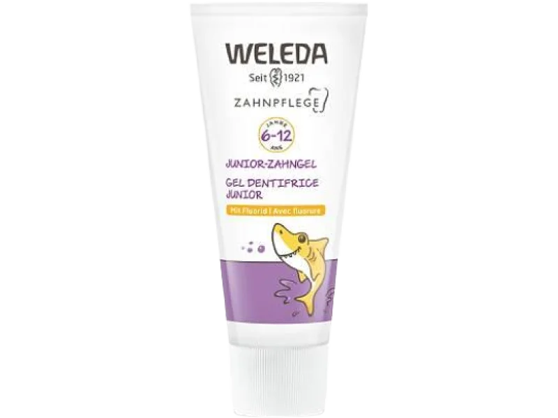 Weleda Żel do zębów z fluorem 6-12 lat, żel, 50 ml