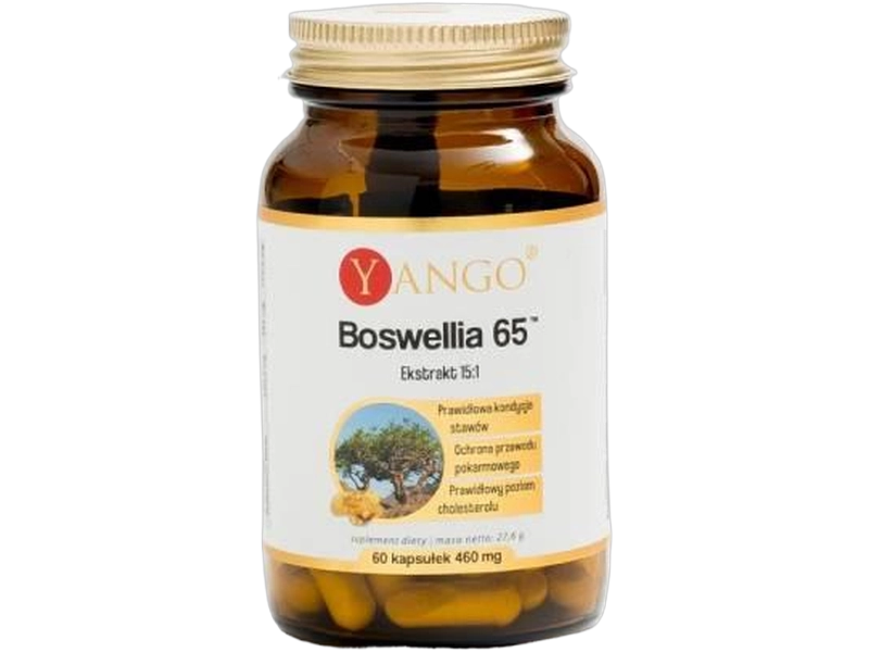 Yango Boswellia 65, kapsułki, 370 mg, 60 kaps.
