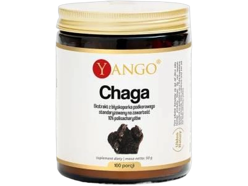 Yango Chaga, ekstrakt polisacharydów, proszek, 50 g
