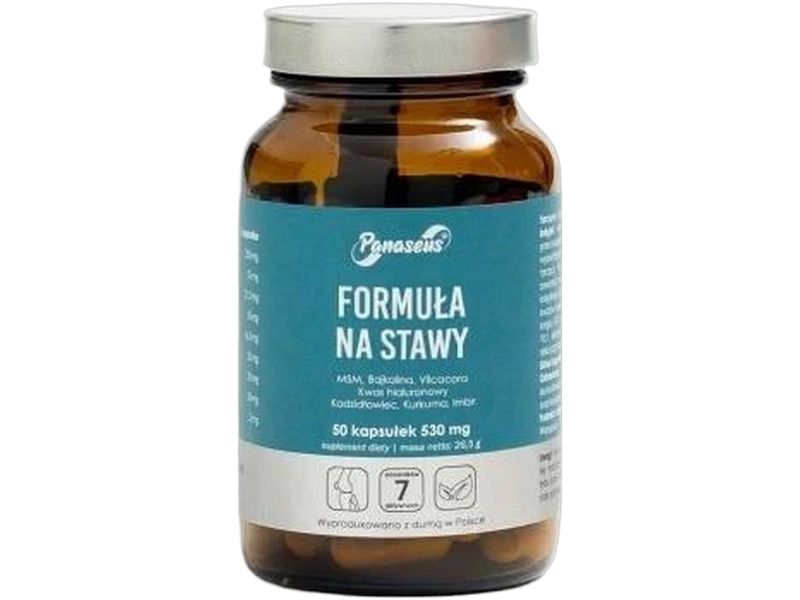 Yango Formuła na stawy Panaseus, kapsułki, 50 kaps.