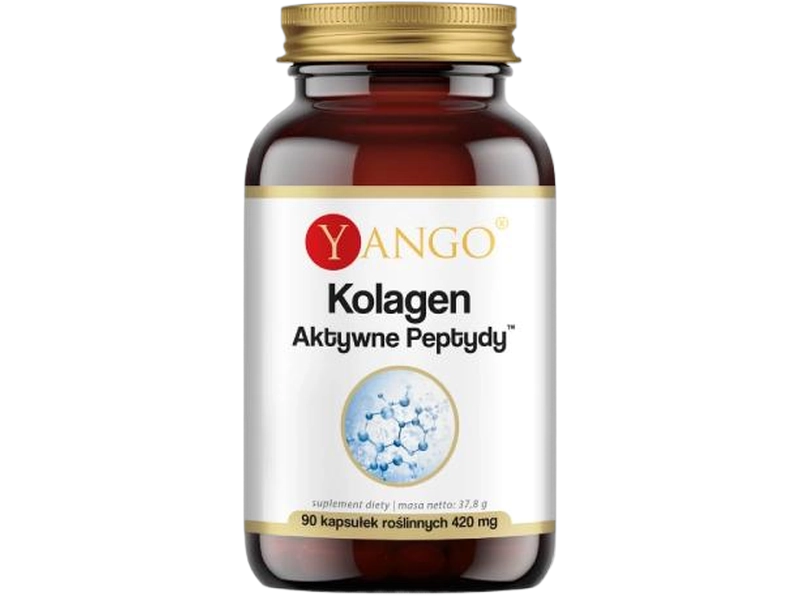 Yango Kolagen aktywne peptydy, kapsułki, 90 kaps.