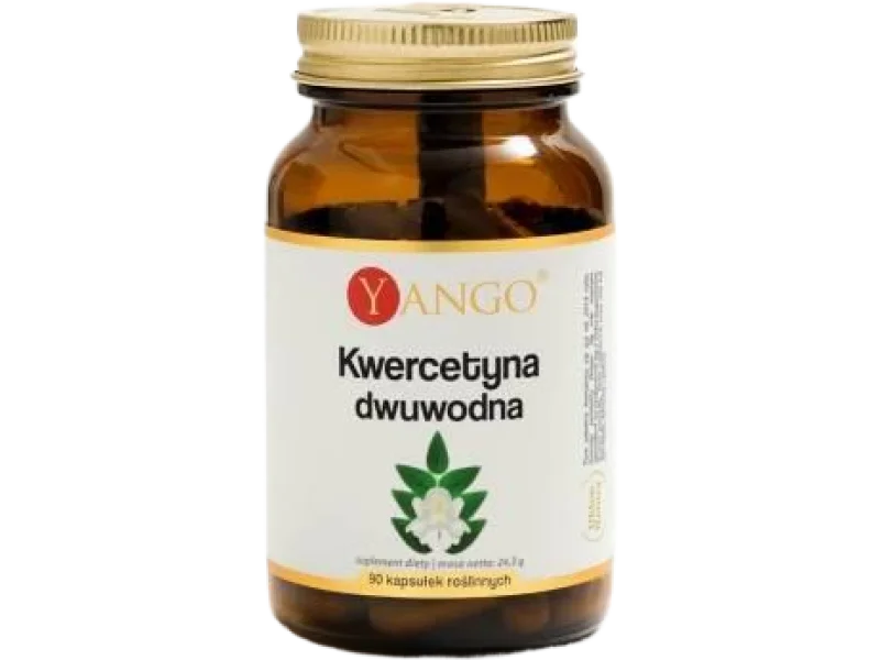 YANGO Kwercetyna Dwuwodna, kapsułki, 125 mg, 90 kaps.