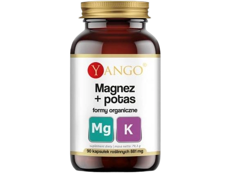 Yango Magnez + potas, kapsułki, 90 kaps.