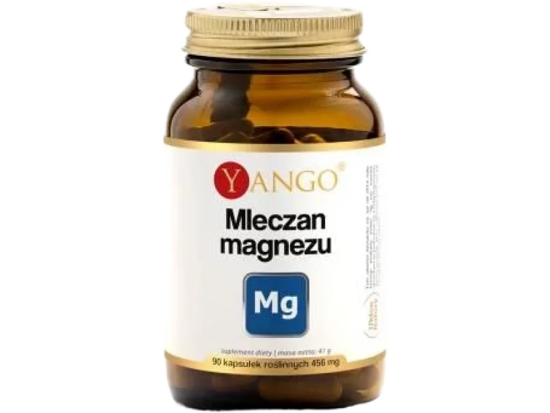 YANGO Mleczan Magnezu, kapsułki, 37,5 mg, 90 kaps.