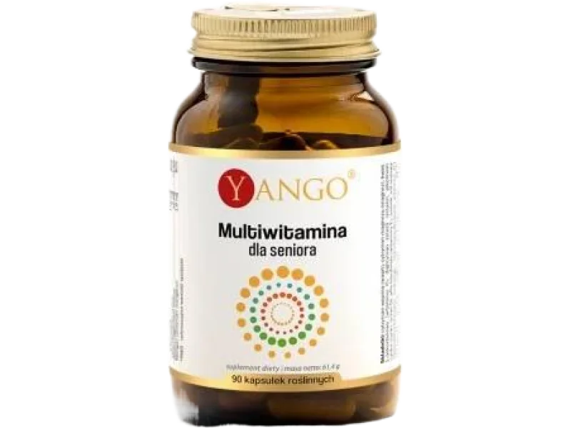 YANGO Multiwitamina dla seniora, kapsułki, 90 kaps.