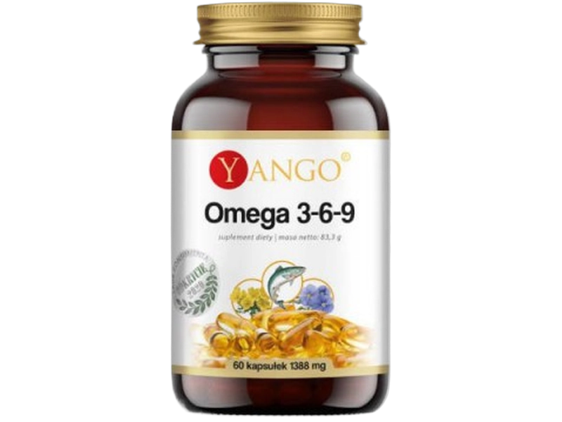 Yango Omega 3-6-9, kapsułki, 60 kaps.