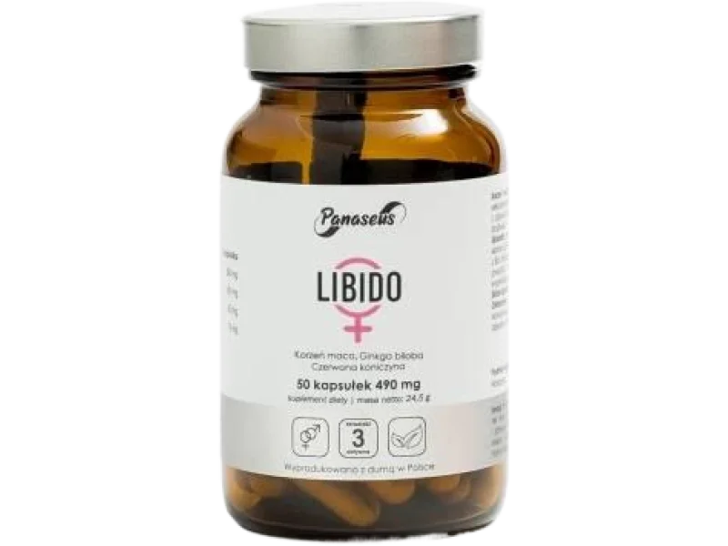 YANGO Panaseus Libido Kobieta, kapsułki, 50 kaps.
