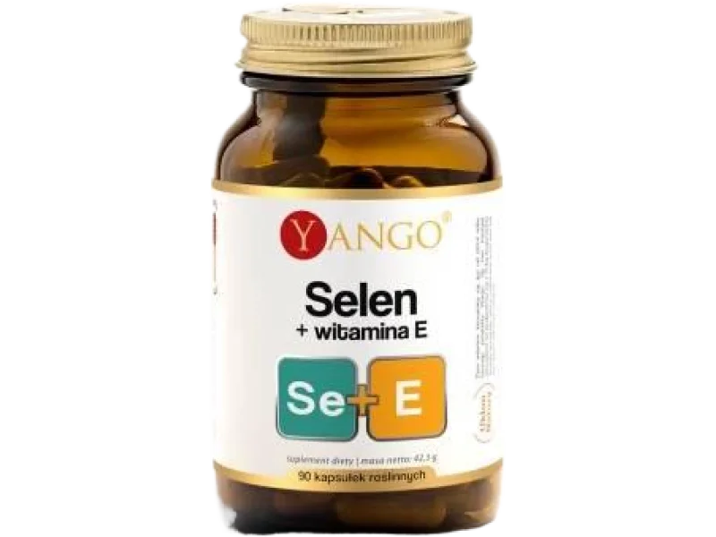 YANGO Selen + Witamina E, kapsułki, 90 kaps.