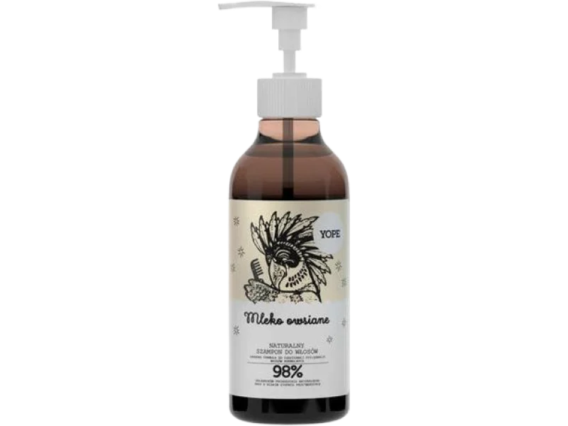 YOPE Mleko owsiane szampon do włosów, 300 ml