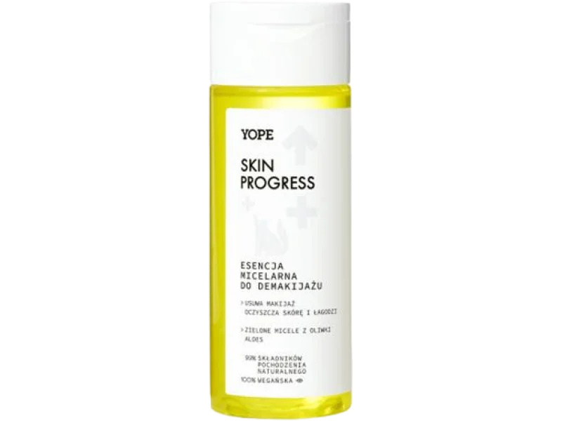 Yope Skin Progress esencja micelarna do demakijażu, płyn, 150 ml