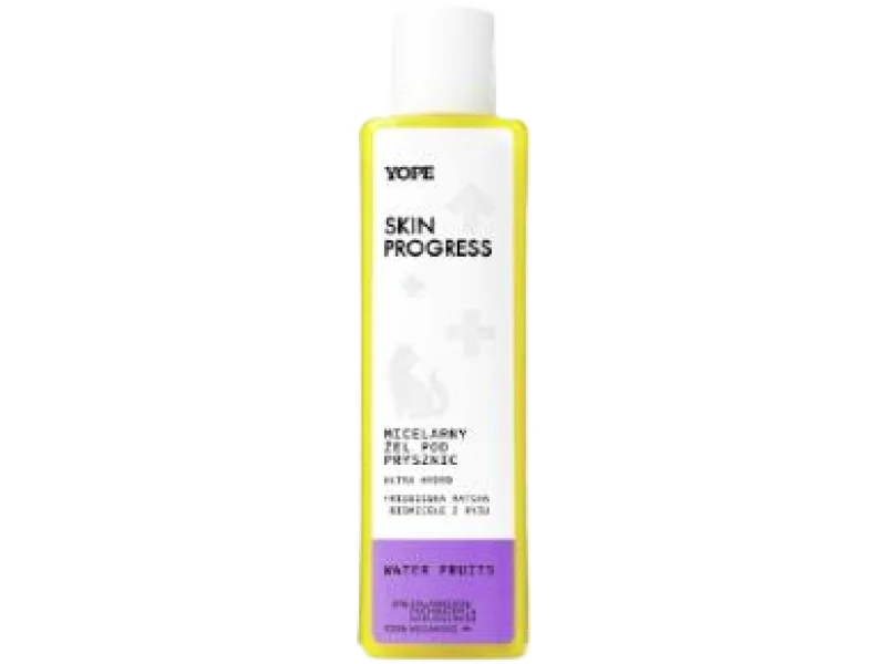 YOPE Skin Progress Micelarny żel pod prysznic WATER FRUITS, 200 ml