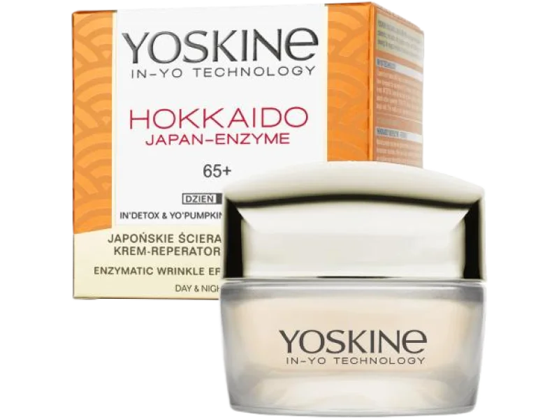 YOSKINE Hokkaido Japan-Enzyme Krem do twarzy na dzień i noc 65+ z enzymem z dyni, 50 ml