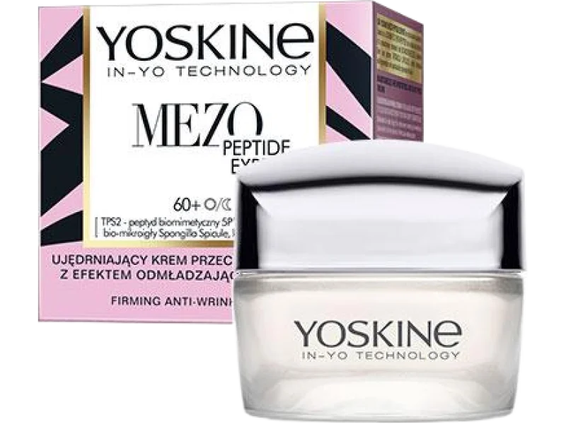 Yoskine Mezo Peptide Expert ujędrniający przeciwzmarszczkowy 60+, krem, 50 ml