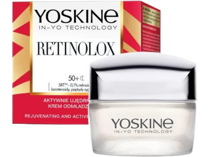YOSKINE Retinolox Aktywnie ujędrniający krem odmładzający na noc 50+, 50 ml