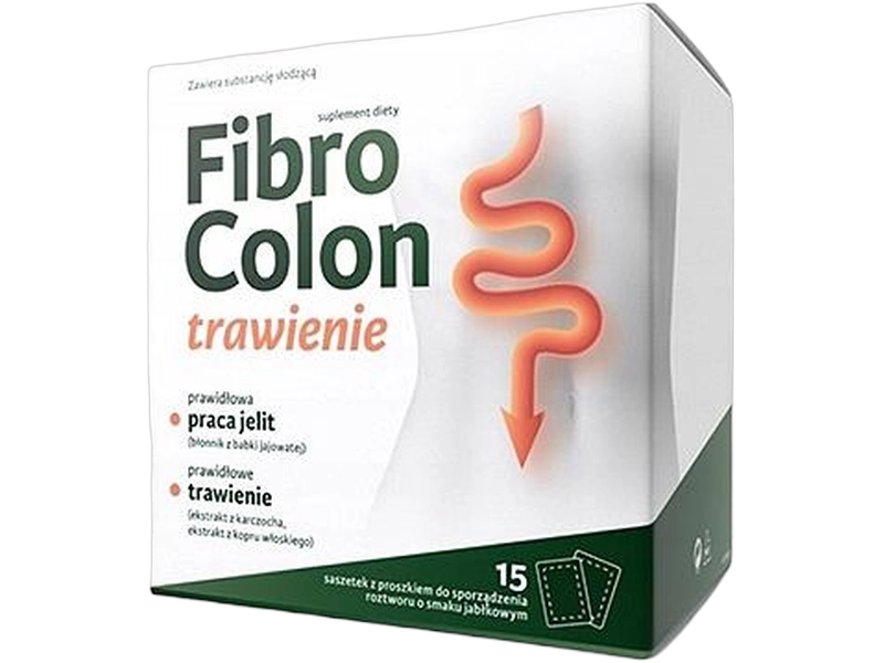 Zdrovit Fibro colon trawienie, proszek, 15 sasz.