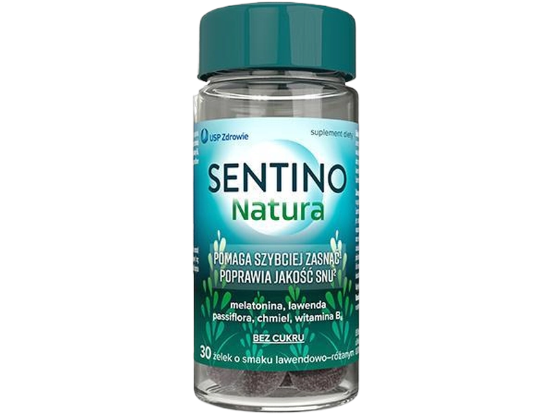 Żelki Sentino natura, żelki, 30 szt.