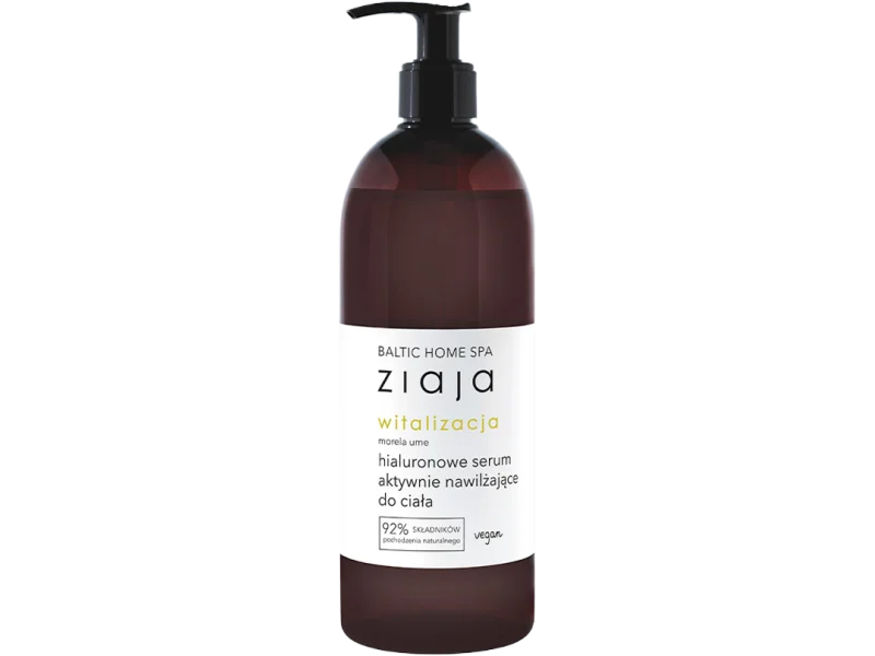 Ziaja Baltic Home Spa Witalizacja hialuronowe serum aktywnie nawilżające do ciała, 400 ml