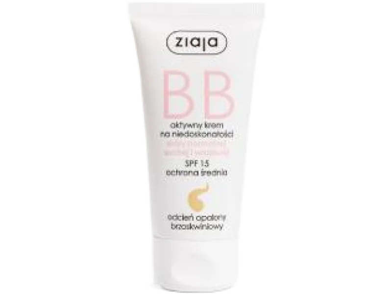 ZIAJA BB Aktywny krem na niedoskonałości skóra normalna, 50 ml