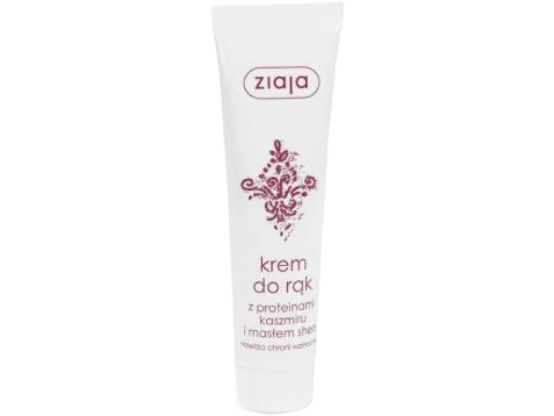 ZIAJA KASZMIR Krem do rąk z proteinami kaszmiru i masłem shea, 100 ml
