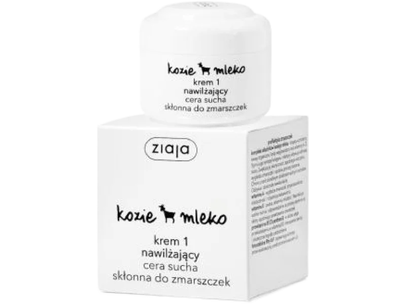 ZIAJA Kozie Mleko Krem nawilżający, 50 ml