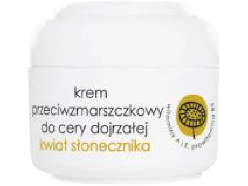 ZIAJA Krem przeciwzmarszczkowy z kwiatem słonecznika, 50 ml